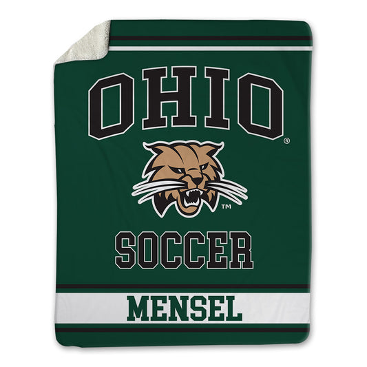 Ohio - NCAA Women's Soccer : Mackenzie Mensel - Blanket-0
