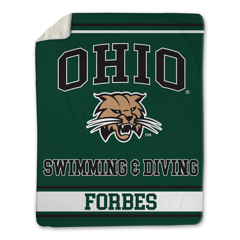 Ohio - NCAA Women's Swimming & Diving : Katie Forbes - Blanket-0