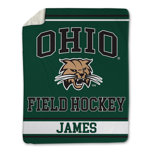 Ohio - NCAA Women's Field Hockey : Deborah James - Blanket-0