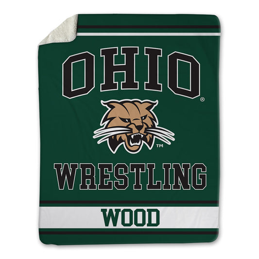 Ohio - NCAA Wrestling : Nathan Wood - Blanket-0