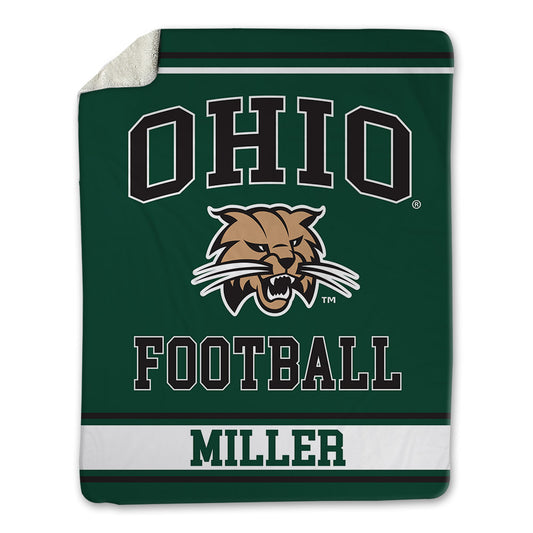 Ohio - NCAA Football : Ryan Miller - Blanket-0