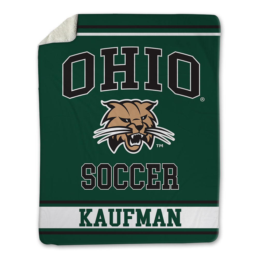 Ohio - NCAA Women's Soccer : Maia Kaufman - Blanket-0