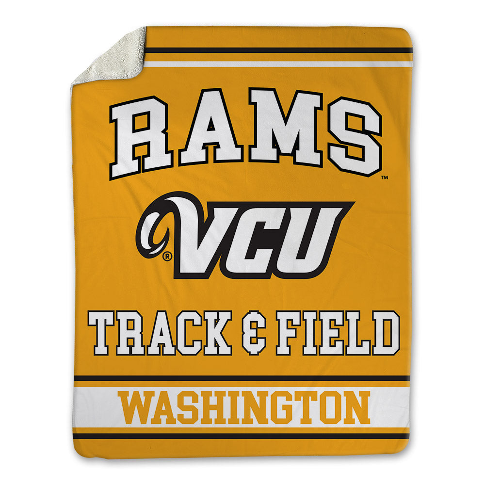 VCU - NCAA Women's Track & Field : Mariah Washington - Blanket-0