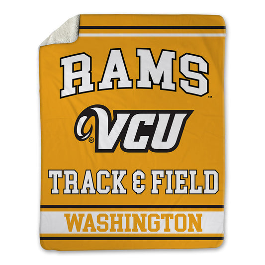 VCU - NCAA Women's Track & Field : Mariah Washington - Blanket-0