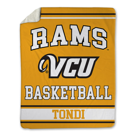 VCU - NCAA Women's Basketball : Natalia Tondi - Blanket-0