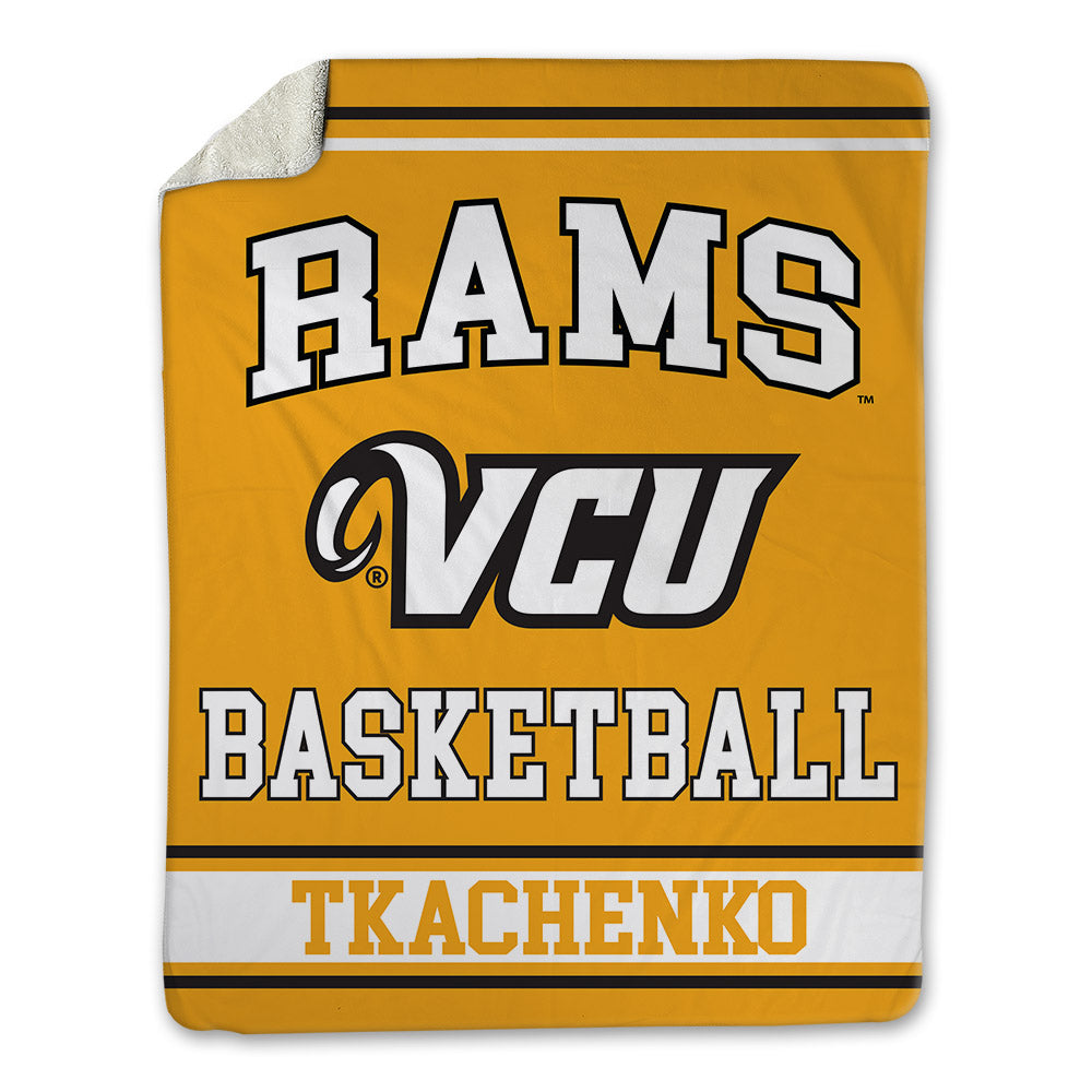 VCU - NCAA Women's Basketball : Tetiana Tkachenko - Blanket-0