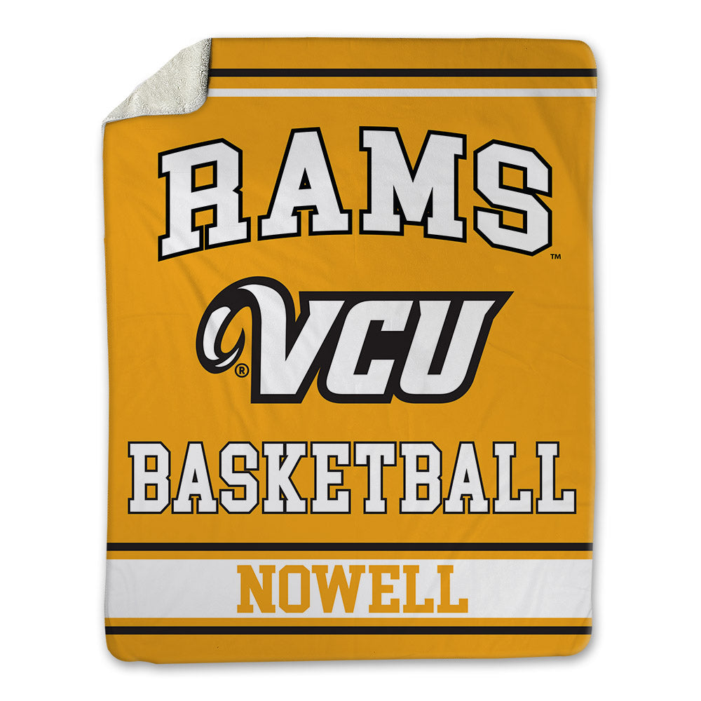 VCU - NCAA Men's Basketball : Ahmad Nowell - Blanket-0