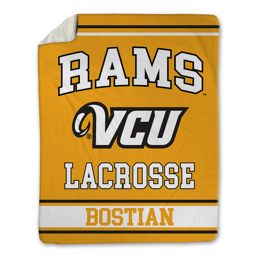 VCU - NCAA Women's Lacrosse : Lakelyn Bostian - Blanket-0