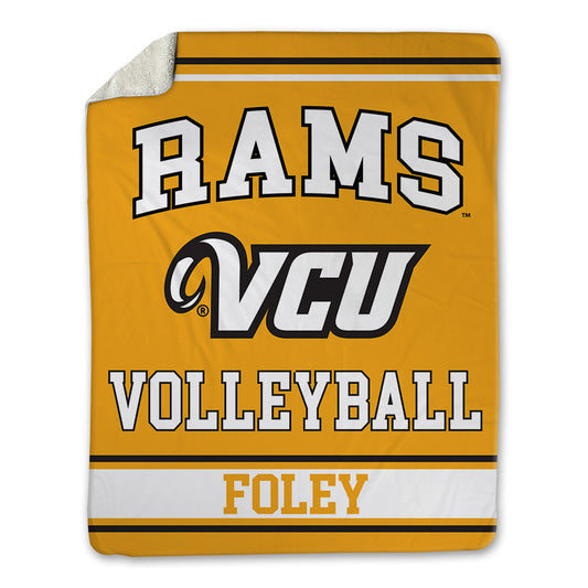 VCU - NCAA Women's Volleyball : Kayla Foley - Blanket-0