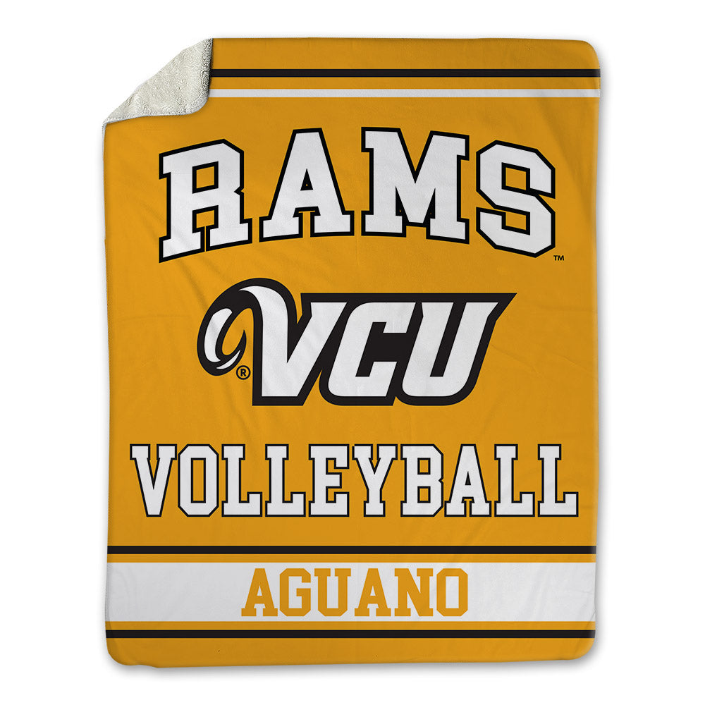 VCU - NCAA Women's Volleyball : Taylor Aguano - Blanket-0