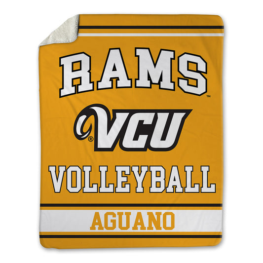 VCU - NCAA Women's Volleyball : Taylor Aguano - Blanket-0