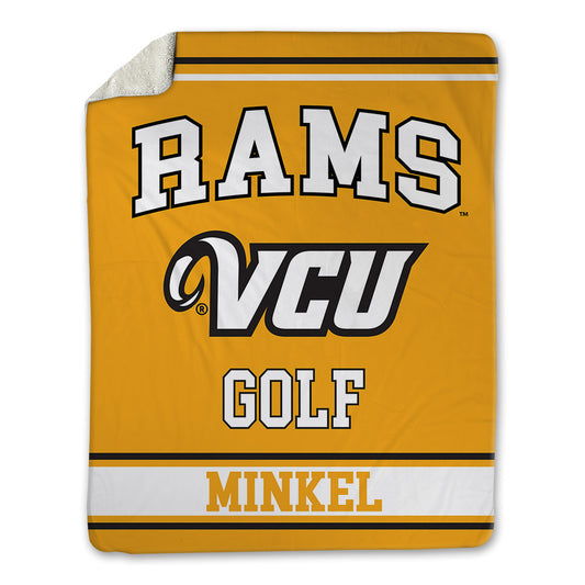 VCU - NCAA Men's Golf : Mason Minkel - Blanket-0