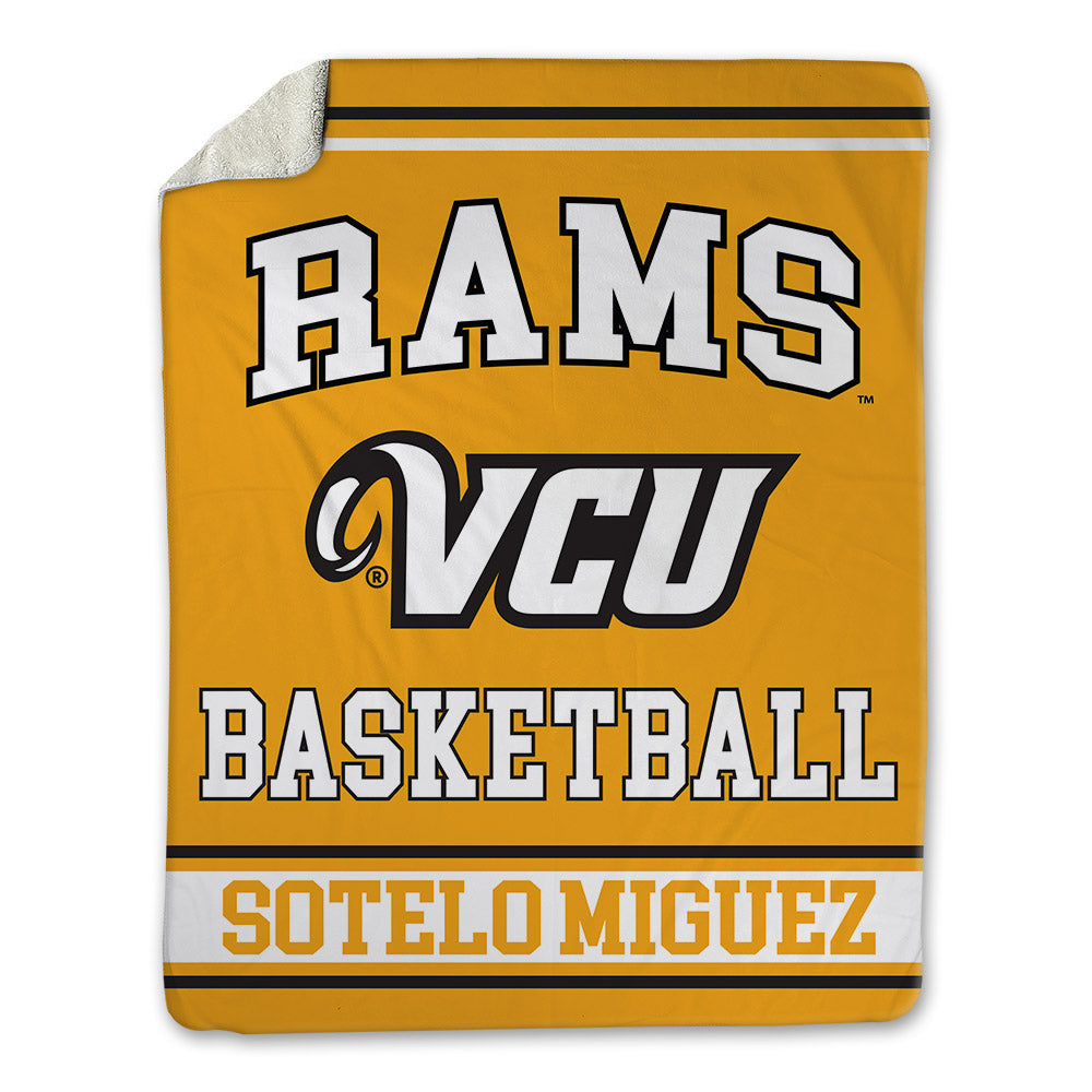 VCU - NCAA Women's Basketball : Lucia Sotelo Miguez - Blanket-0