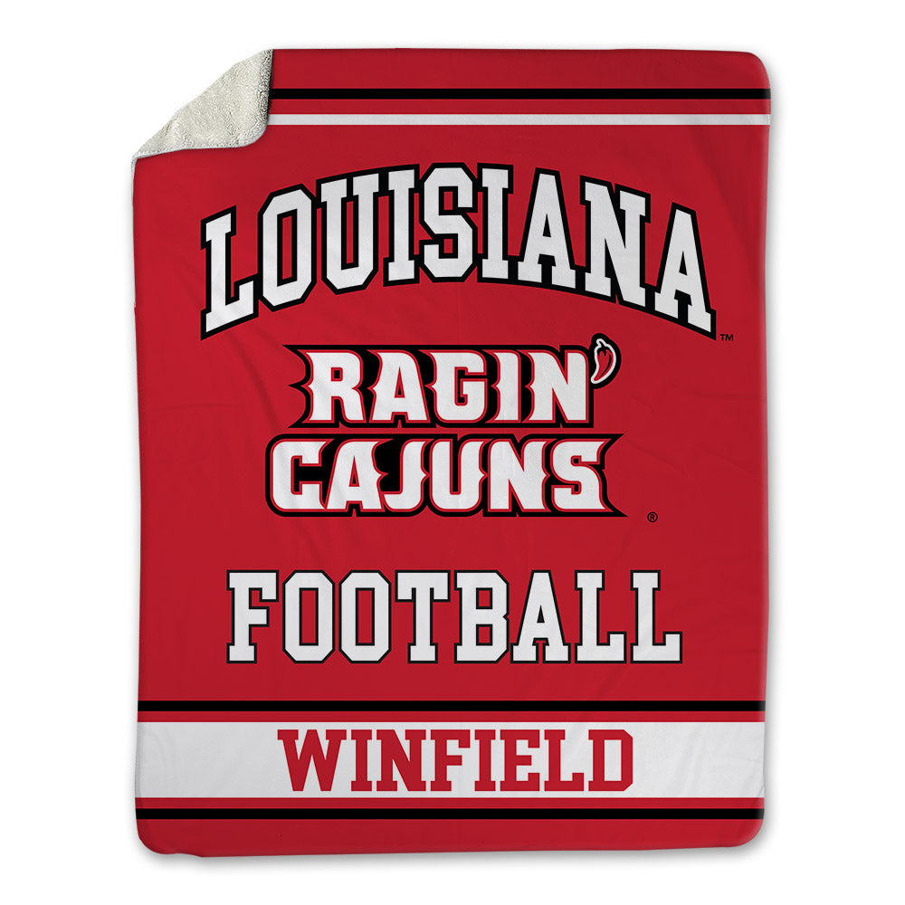 Louisiana - NCAA Football : Lunch Winfield - Blanket-0