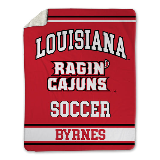 Louisiana - NCAA Women's Soccer : Sydney Byrnes - Blanket-0