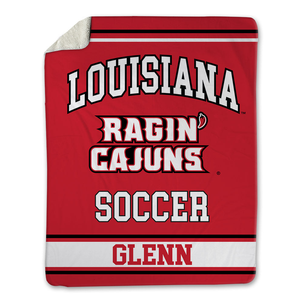 Louisiana - NCAA Women's Soccer : Carson Glenn - Blanket-0
