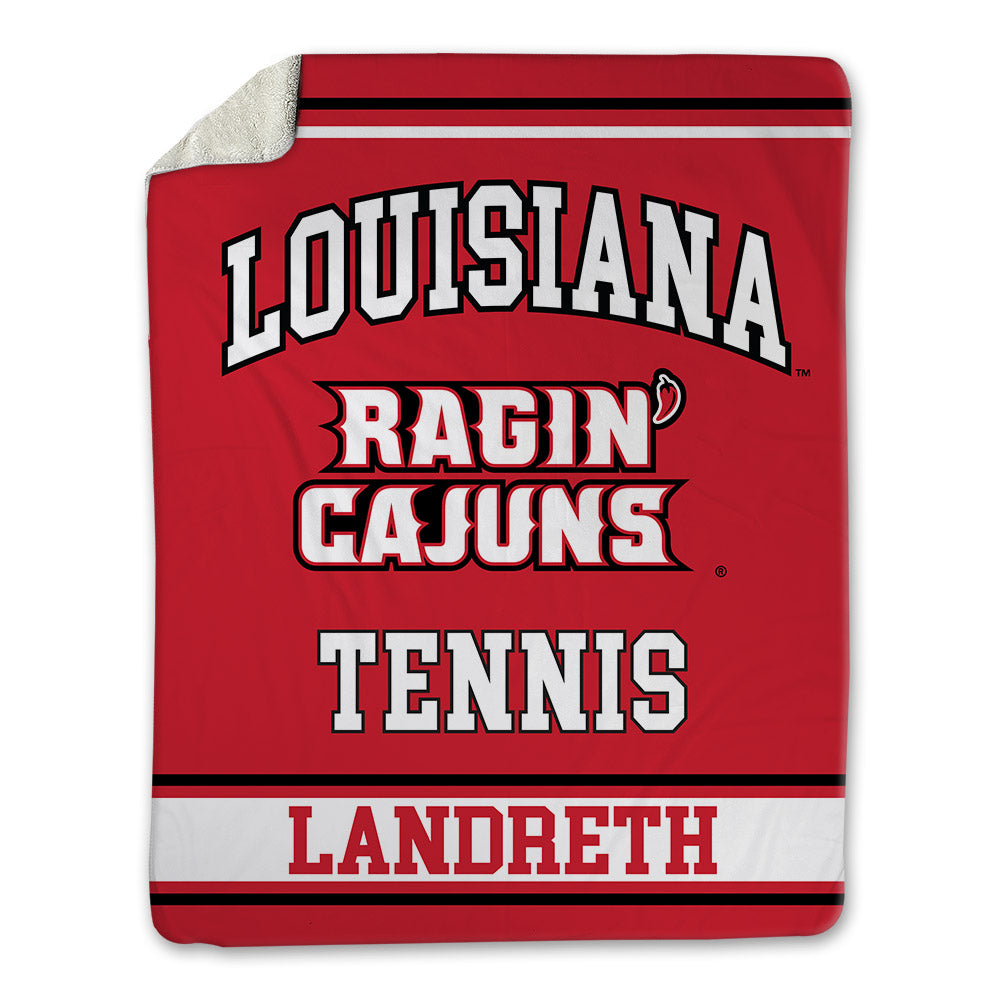 Louisiana - NCAA Men's Tennis : Mason Landreth - Blanket-0