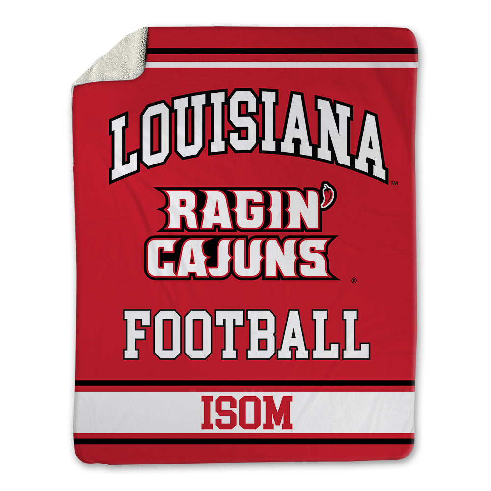 Louisiana - NCAA Football : Jakoby Isom - Blanket-0