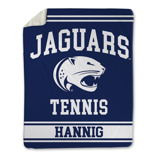 South Alabama - NCAA Men's Tennis : Braden Hannig - Blanket-0