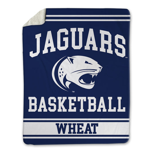 South Alabama - NCAA Men's Basketball : Jj Wheat - Blanket-0