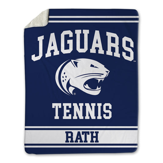 South Alabama - NCAA Women's Tennis : Ava Rath - Blanket-0