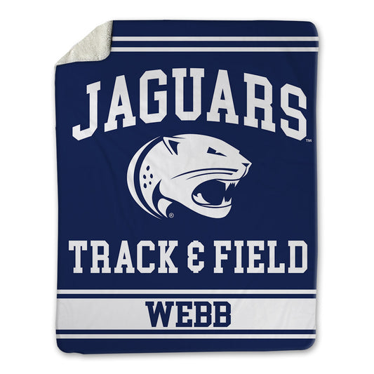 South Alabama - NCAA Men's Track & Field : Bo Webb - Blanket-0