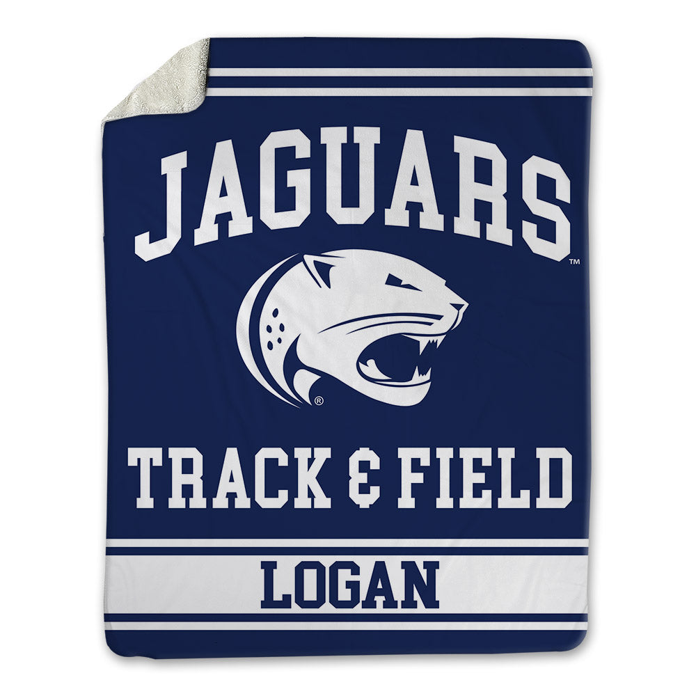 South Alabama - NCAA Men's Track & Field : Terek Logan - Blanket-0