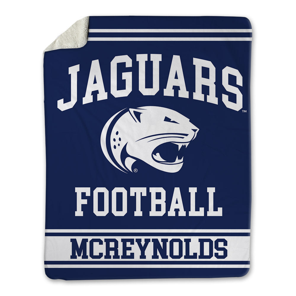 South Alabama - NCAA Football : Braylon Mcreynolds - Blanket-0