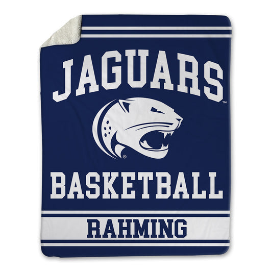 South Alabama - NCAA Men's Basketball : Cantia Rahming - Blanket-0