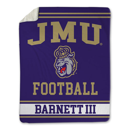 JMU - NCAA Football : Alonza Barnett III - Blanket-0