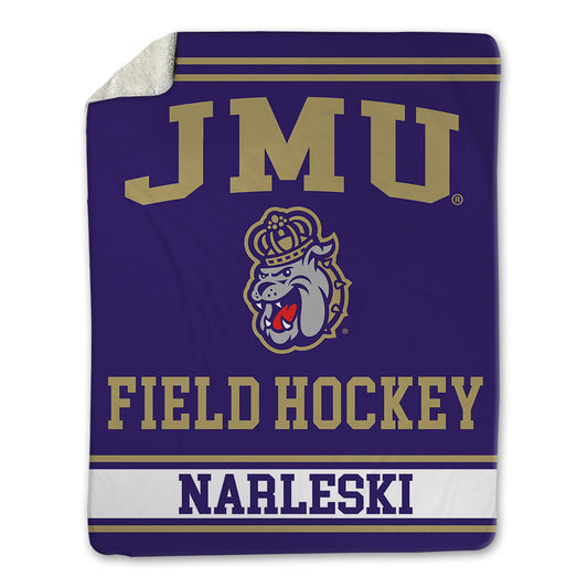 JMU - NCAA Women's Field Hockey : Julie Narleski - Blanket-0