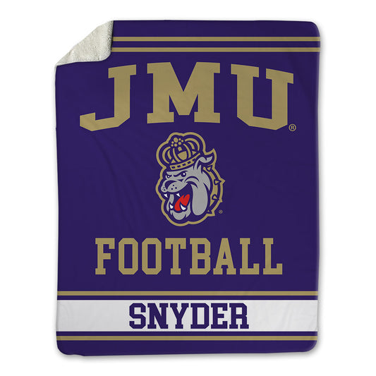 JMU - NCAA Football : Jackson Snyder - Blanket-0