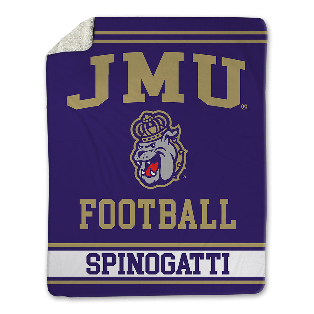 JMU - NCAA Football : Drew Spinogatti - Blanket-0