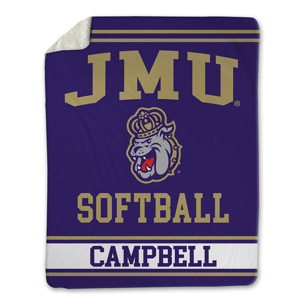 JMU - NCAA Softball : Abbie Campbell - Blanket-0