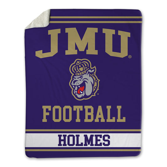 JMU - NCAA Football : Xavier Holmes - Blanket-0