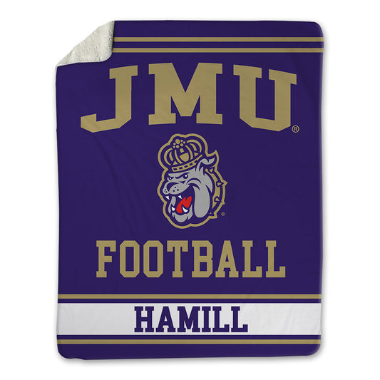 JMU - NCAA Football : Jackson Hamill - Blanket-0