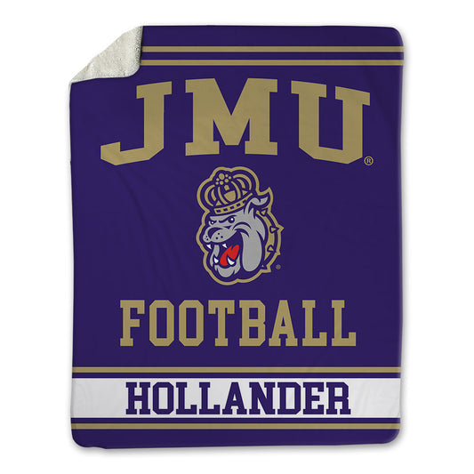 JMU - NCAA Football : Stephen Hollander - Blanket-0