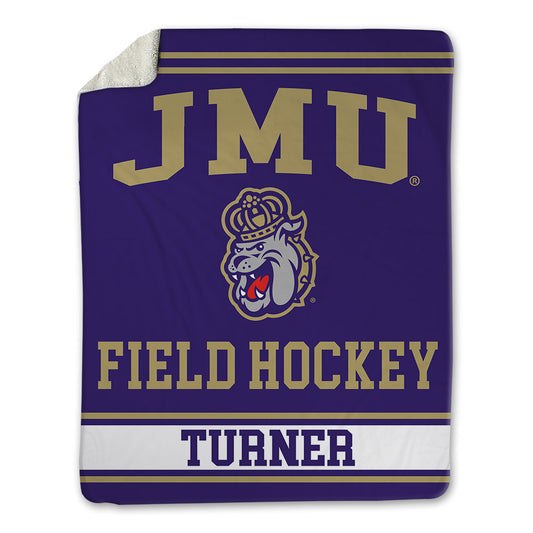 JMU - NCAA Women's Field Hockey : Lilly Turner - Blanket-0