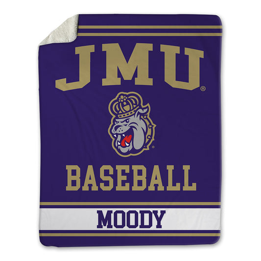 JMU - NCAA Baseball : Reece Moody - Blanket-0
