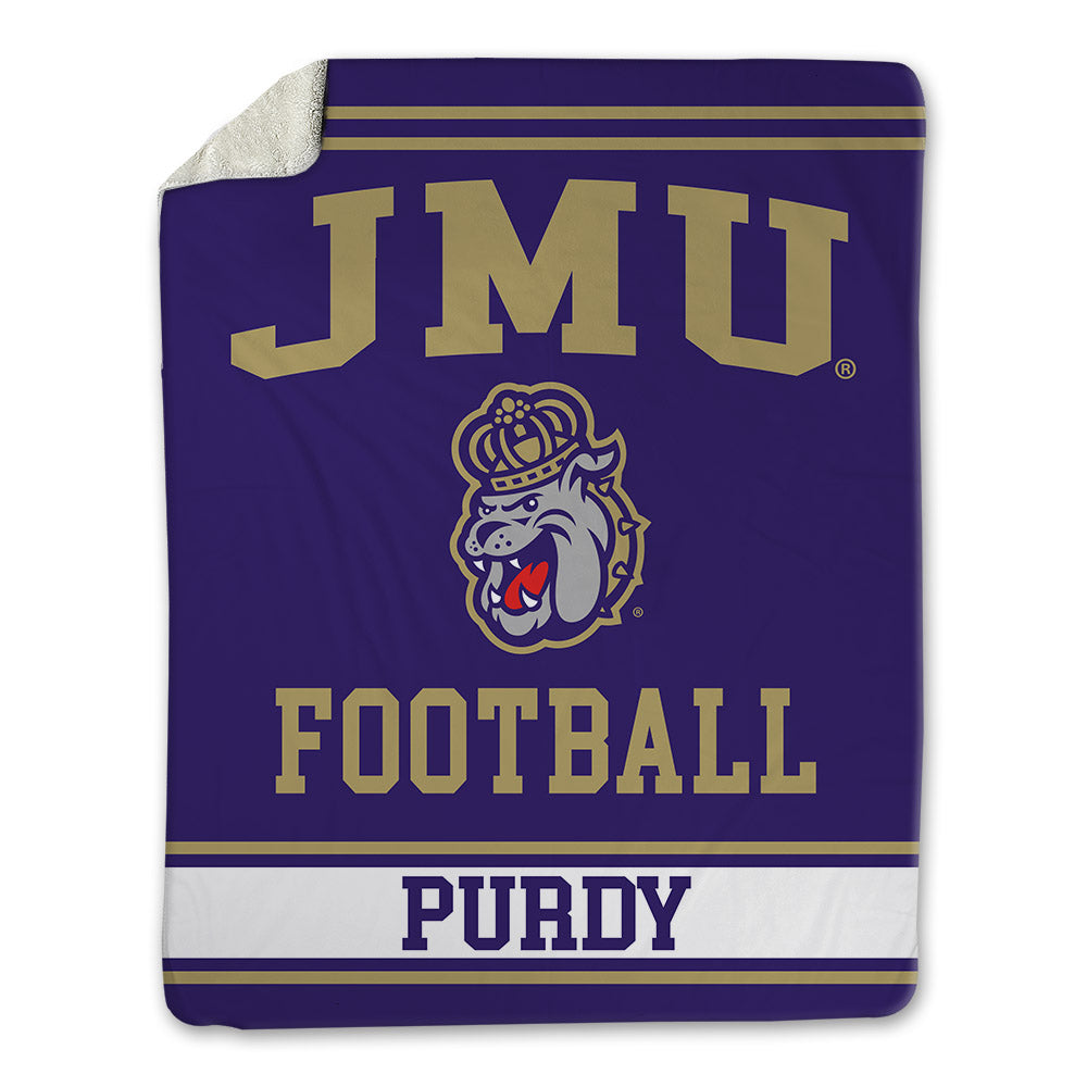 JMU - NCAA Football : Cole Purdy - Blanket-0