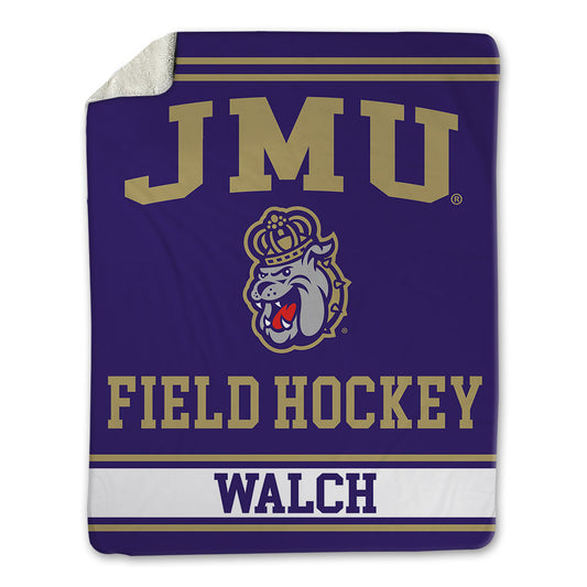 JMU - NCAA Women's Field Hockey : Sophia Walch - Blanket-0