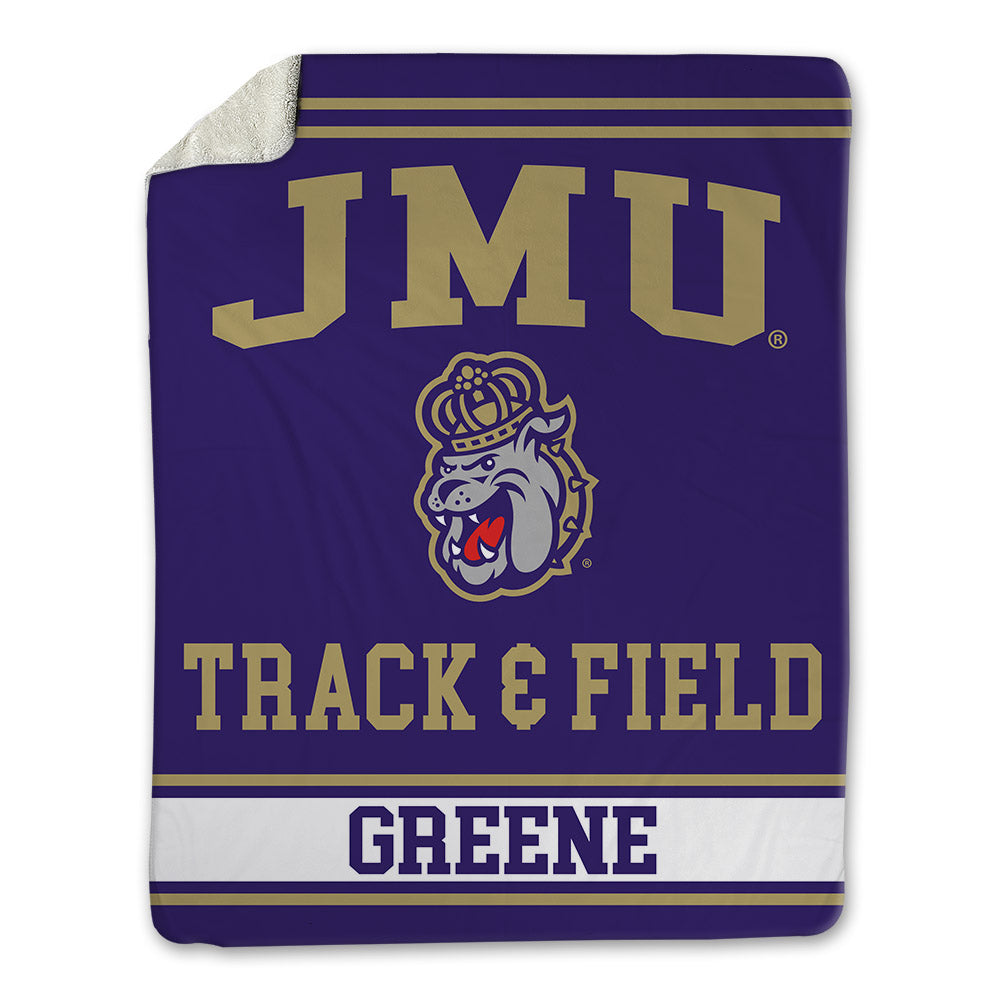 JMU - NCAA Women's Track & Field : Madison Greene - Blanket-0
