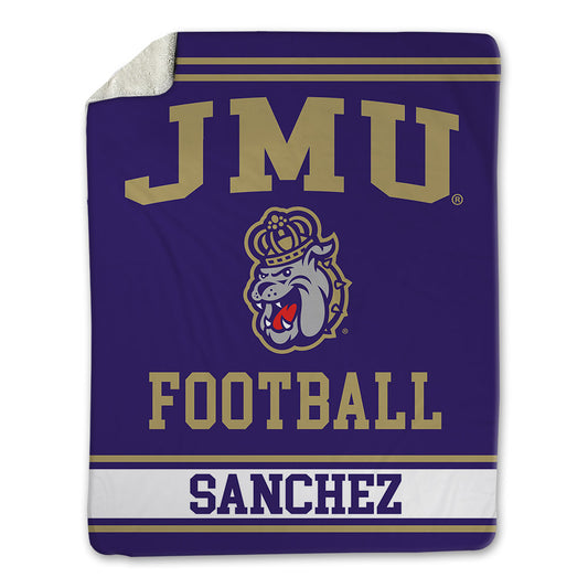JMU - NCAA Football : Jaylan Sanchez - Blanket-0