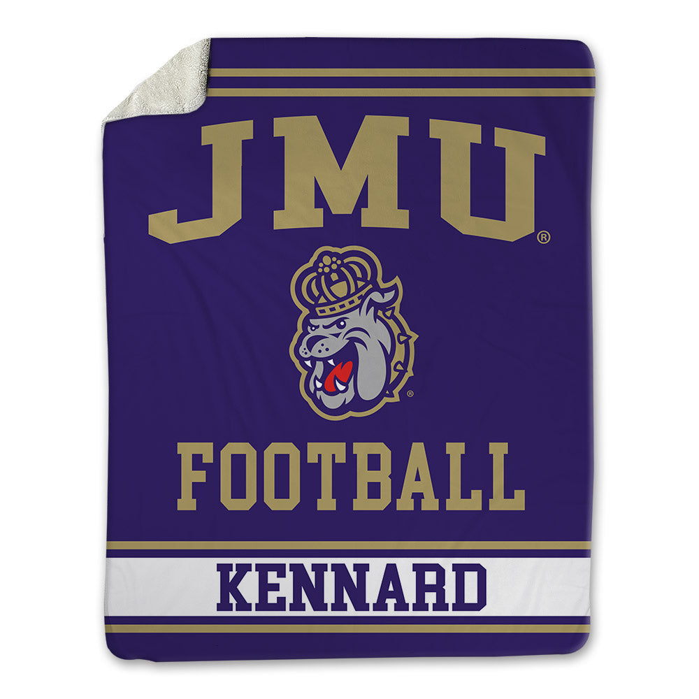 JMU - NCAA Football : Josiah Kennard - Blanket-0