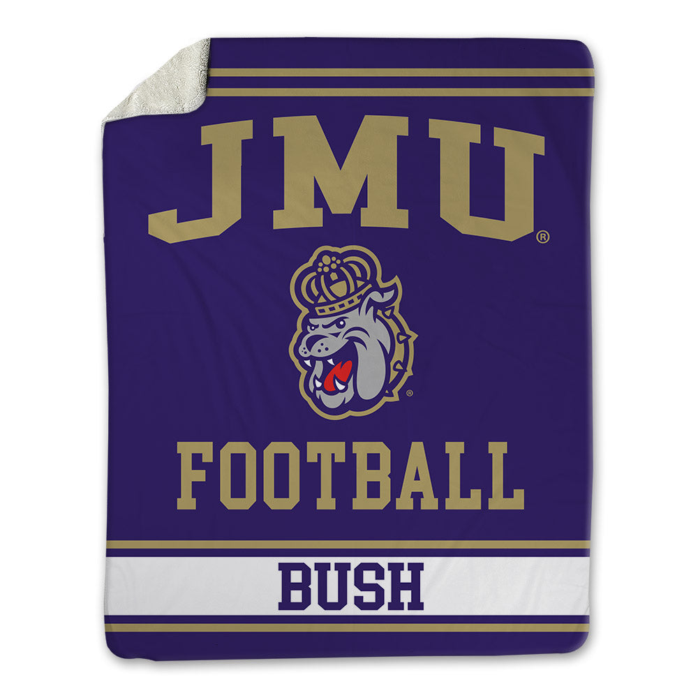 JMU - NCAA Football : Kells Bush - Blanket-0