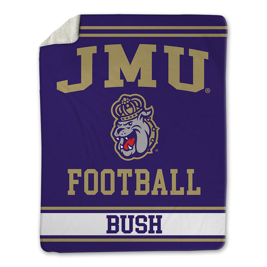 JMU - NCAA Football : Kells Bush - Blanket-0