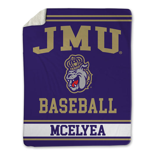 JMU - NCAA Baseball : Blake Mcelyea - Blanket-0