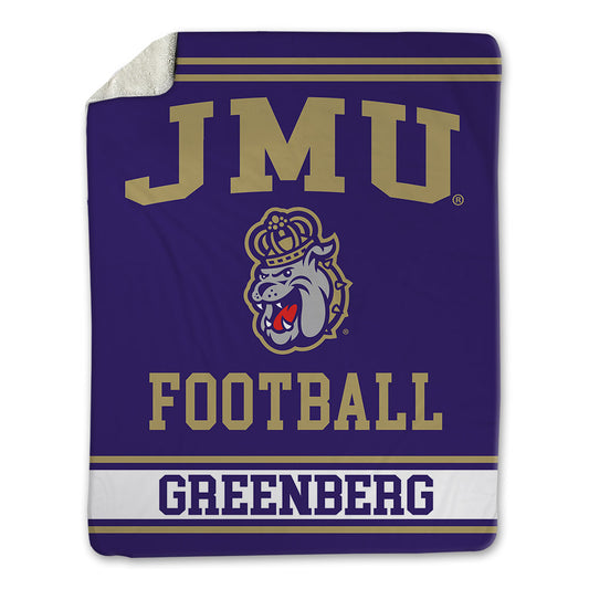 JMU - NCAA Football : Zach Greenberg - Blanket-0