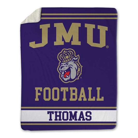 JMU - NCAA Football : Amar Thomas - Blanket-0