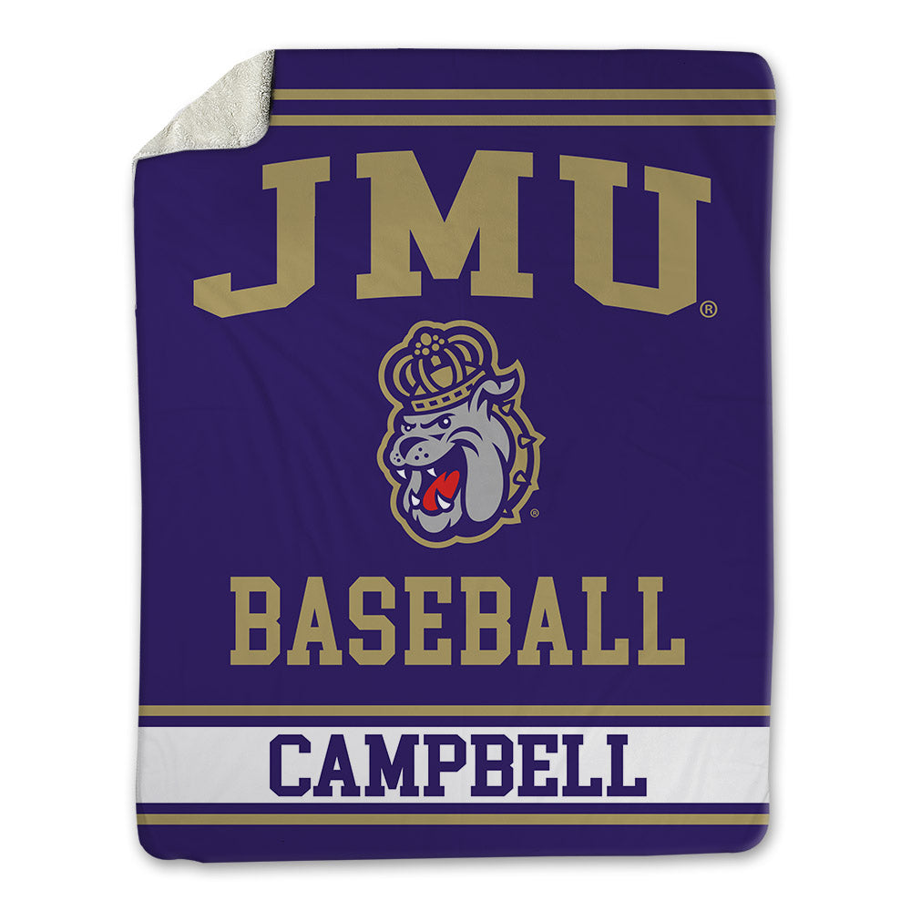 JMU - NCAA Baseball : Wyatt Campbell - Blanket-0